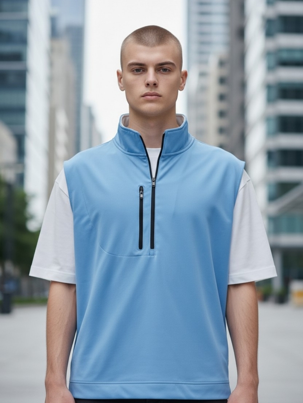 Footjoy Men's Size XL Sleeveless Pullover Hoodie Golf Gear